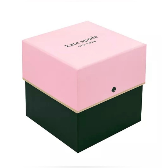 Kate Spade New York Holland Rose Bush Black Leather Strap Watch - Picture 6 of 11